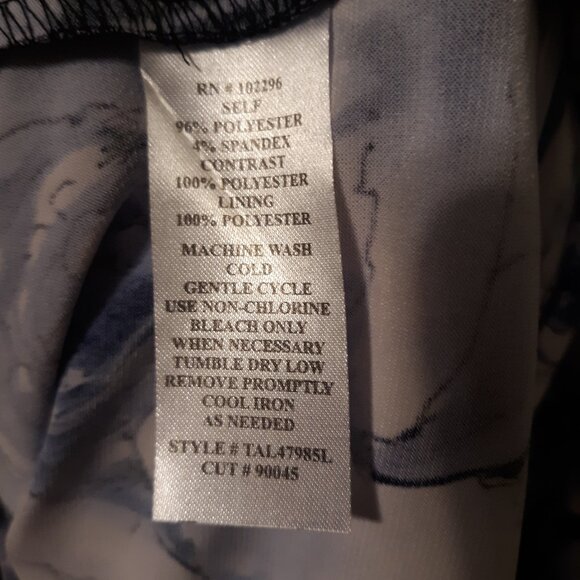 NWOT Connected Apparel Plus Knee Lenght Dress Size 20W - Picture 6 of 6